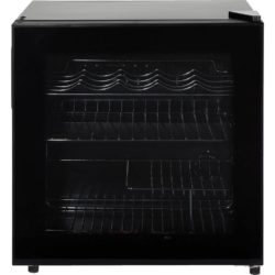 Lec DF50B Table Top Drinks Fridge in Black